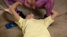 Play A teenager is stuffed with his mouth in her pussy to be tongued in her pussy