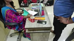 Play Desi Bhabhi Gets Creampied in the Office by Big-Cocked Rishi