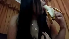 Play Hot Latina Teen Deepthroats Big Banana